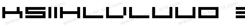 KSIIHLVLUU0 31 00字体转换